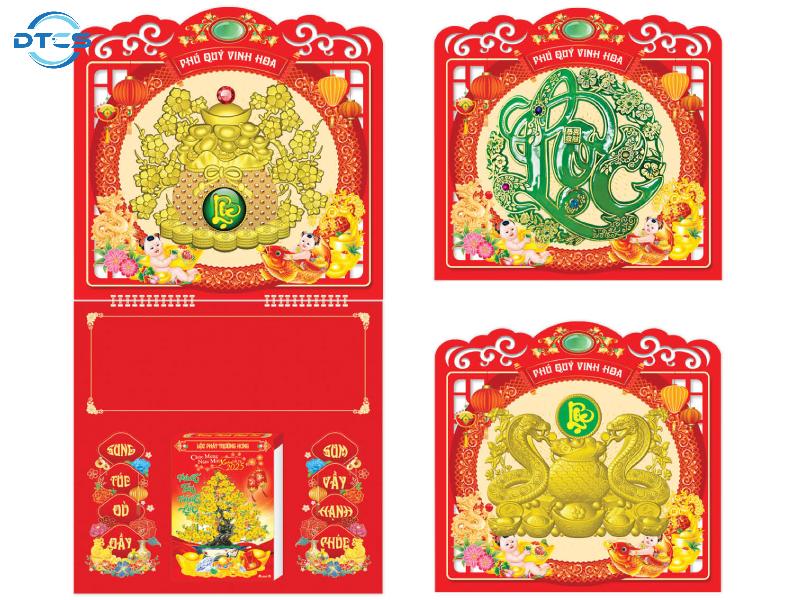 Mẫu khánh lịch 2025 tại DTCS