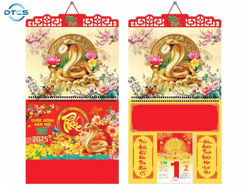 Nhận thiết kế lịch tết Bình Dương