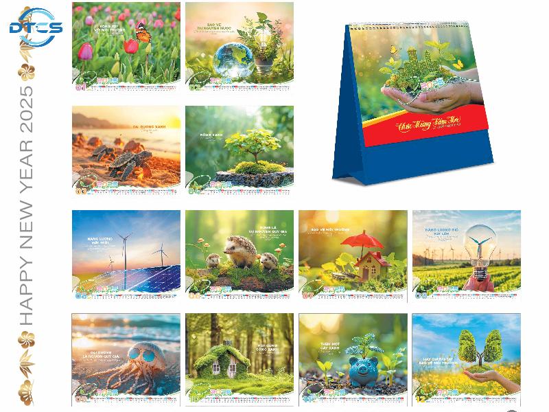 Báo giá in lịch để bàn Bình Dương