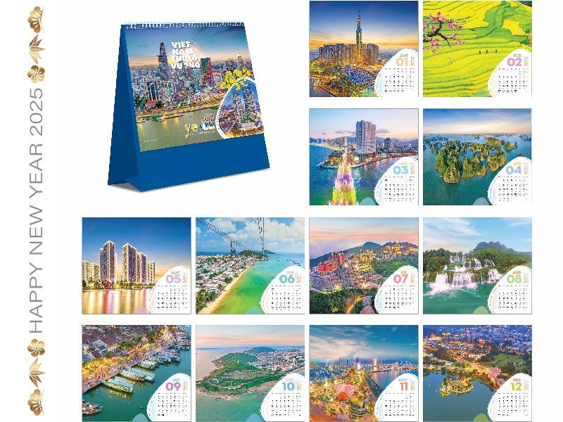 In Lịch Tết Đồng Tháp 13 Quy cách in lịch Tết Đồng Tháp