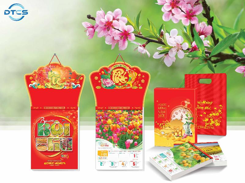 DTCS nhận in lịch tết độc quyền tại Huế