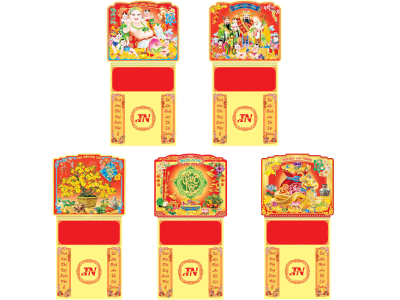 Mẫu bìa lịch bloc Ất Tỵ
