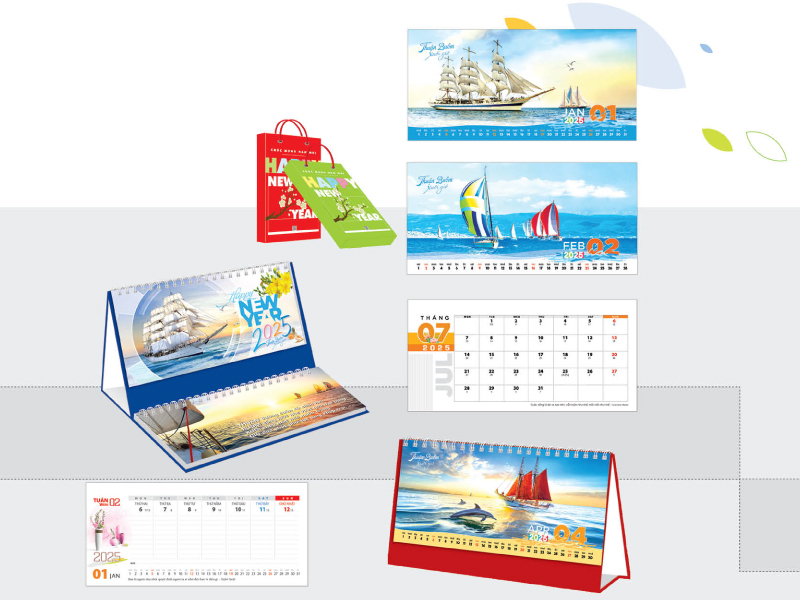 DTCS chuyên nhận in lịch tết Phú Yên giá tốt
