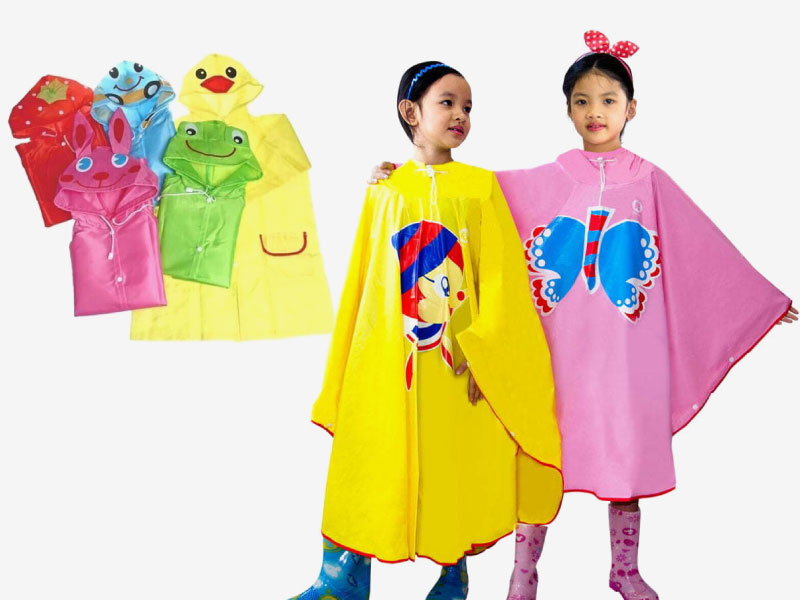 Hãy cân nhắc và lựa chọn áo mưa trẻ em phù hợp với túi tiền của bạn.
