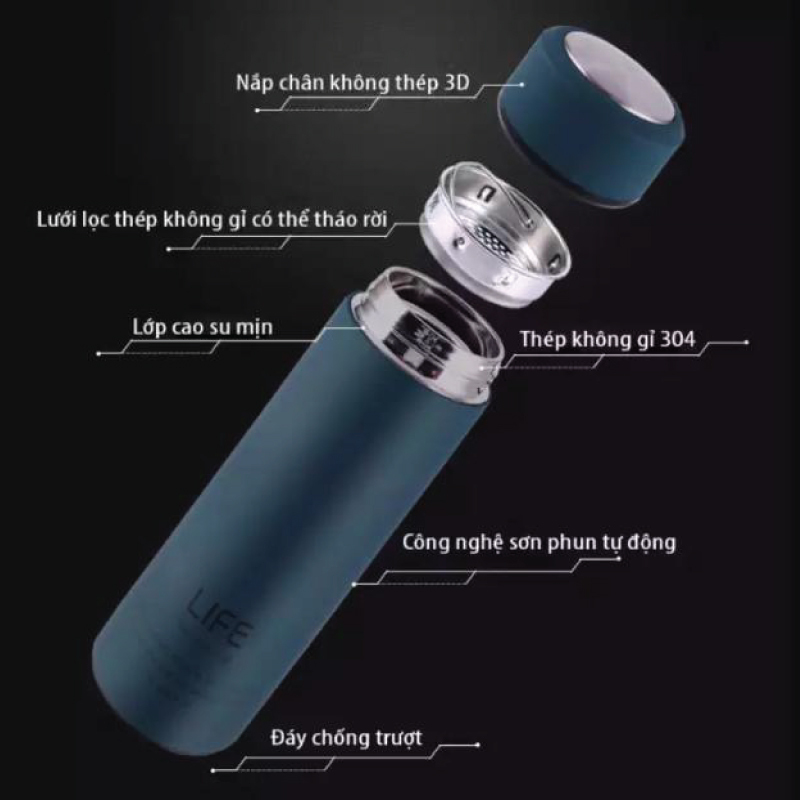 Bình đựng nước cầm tay inox