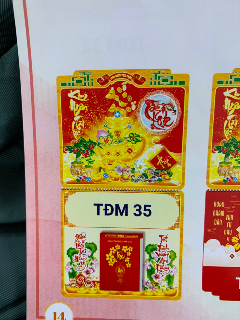 Báo Giá In Lịch Tết 52 Tuần