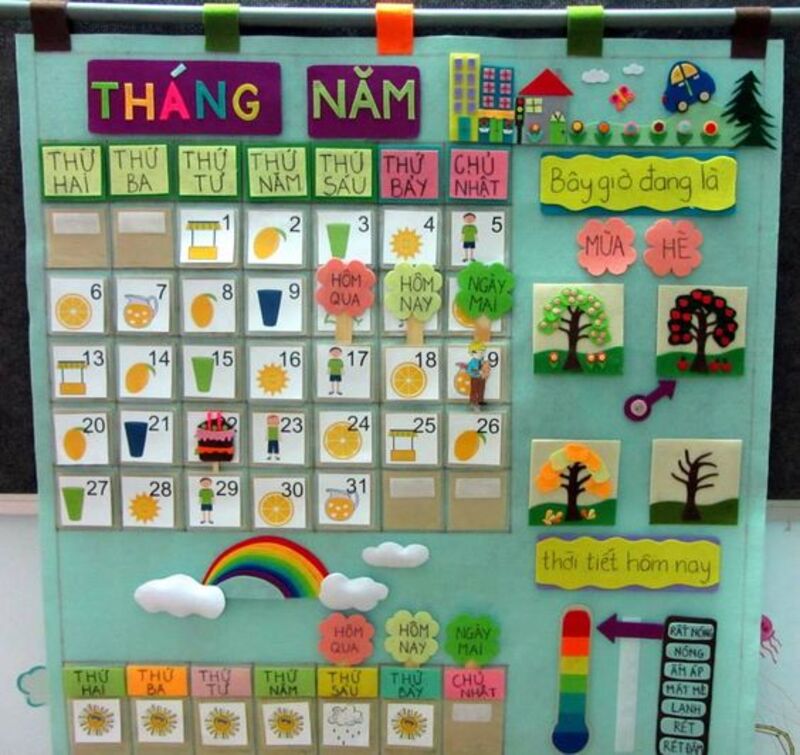 Cách Làm Lịch Treo Tường Handmade