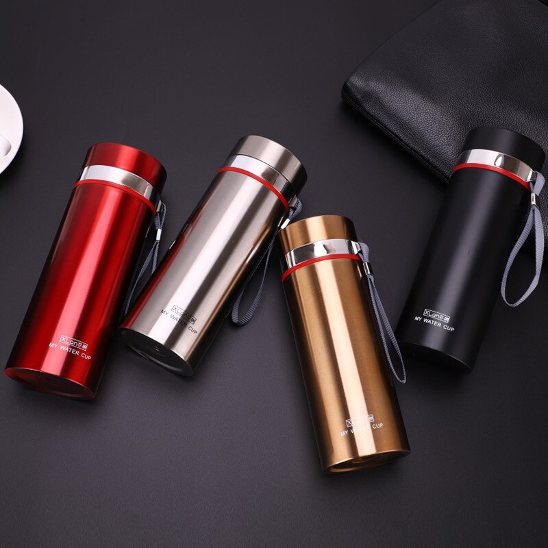 Bình Đựng Nước Inox 500ml, 1 lít 11 Bình nước inox 500ml có quai xách