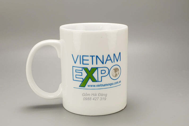Ly Sứ Trắng 11 Làm quà tặng cho văn phòng, quán cà phê