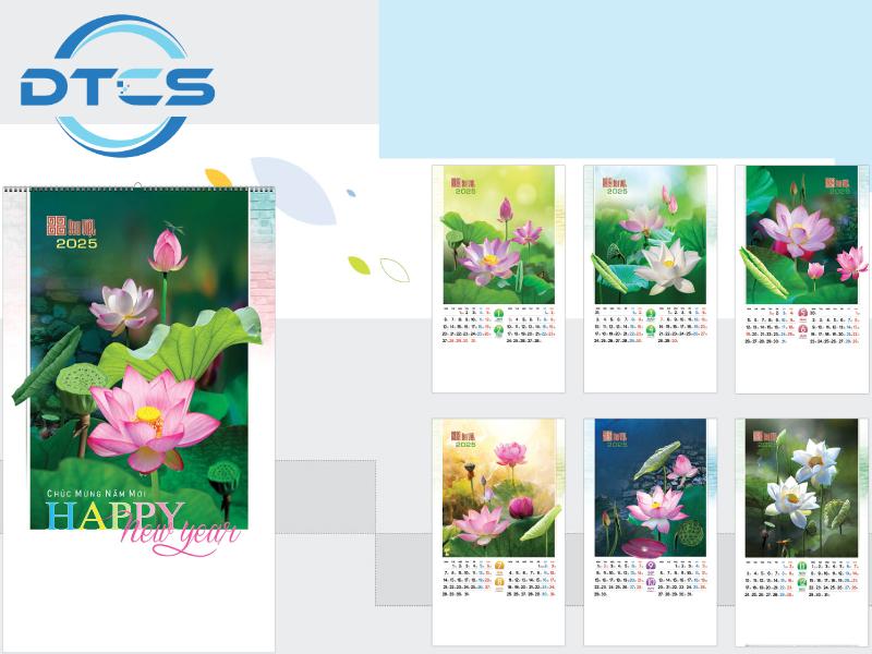 In Lịch Lò Xo 8 Quy Trình In Lịch Treo Tường Lò Xo Chuyên Nghiệp