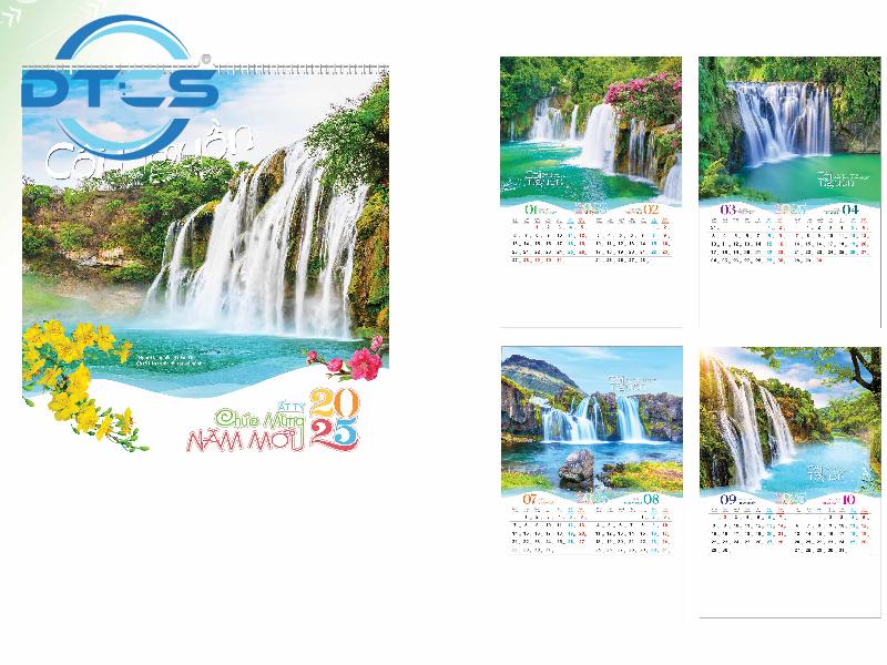In Lịch Lò Xo 9 Giá In Lịch Treo Tường Lò Xo