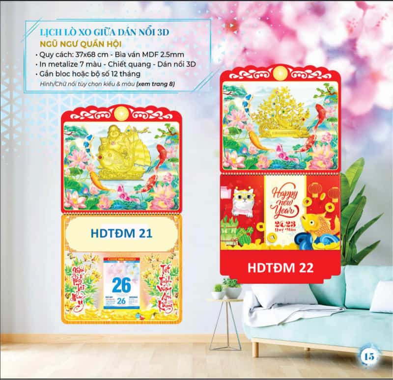 In Lịch Bloc 2022 18 Mẫu lịch bloc tết 2022 1