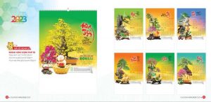 Một số mẫu lịch treo tường đẹp 3