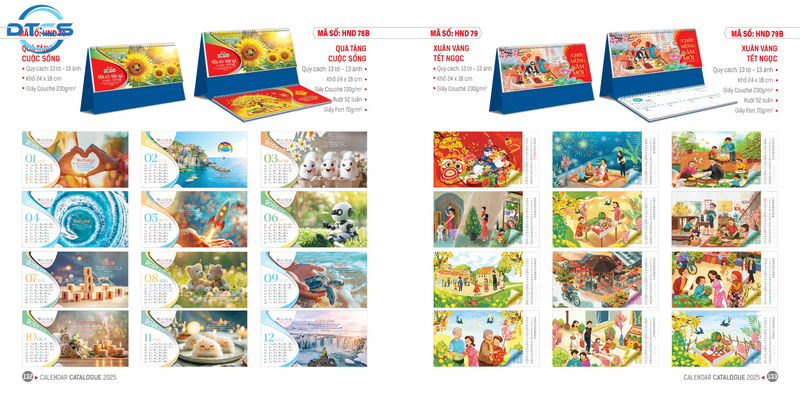 Mẫu Lịch Để Bàn Đẹp 23 Mẫu lịch để bàn vietjet