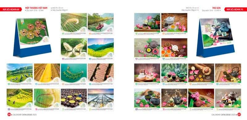 Mẫu in lịch để bàn 2022 3