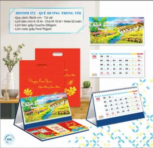 Địa chỉ in lịch để bàn TPHCM