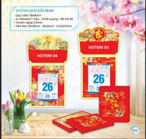 Mẫu in lịch bloc 52 tuần 7