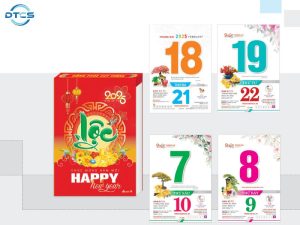 Mẫu bloc lịch Bình Dương