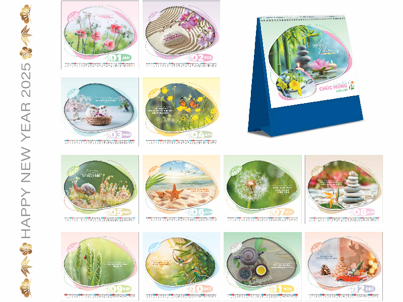 In Lịch Buôn Mê Thuột 12 Quy cách đặt in lịch Tết Buôn Ma Thuột