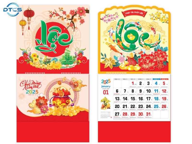 In Lịch Tết Đà Nẵng 16 DTCS nhận in lịch Đà Nẵng giá tốt
