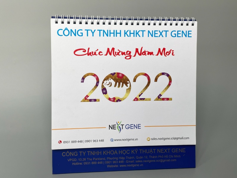 In Lịch Độc Quyền 24 in lịch độc quyền công ty next gene