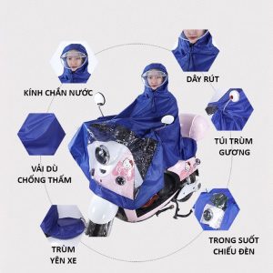 Áo mưa cánh dơi sở hữu nhiều tính năng và lợi ích nổi bật.