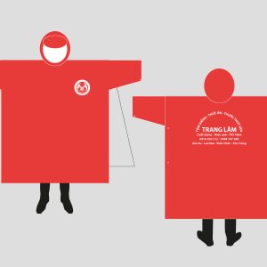 Cơ sở sản xuất áo mưa dơi in logo chất lượng, giá rẻ, thiết kế đẹp.