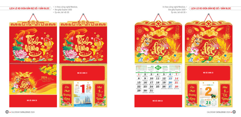 Bìa Lịch Bloc 15 Hướng Dẫn In Bìa Lịch Bloc Chất Lượng Cao Tại DTCS