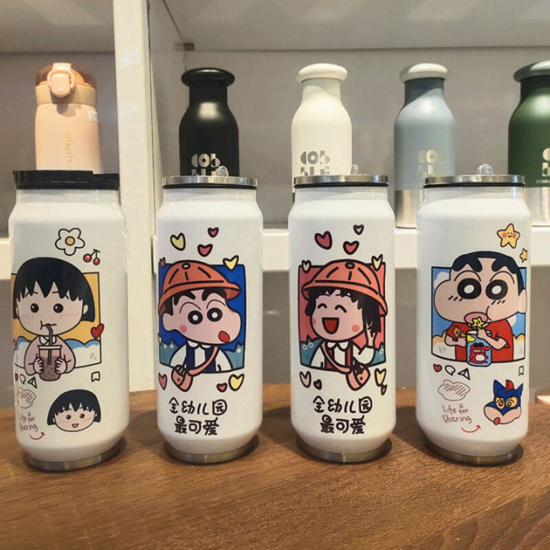 Bình Đựng Nước Học Sinh 19 Bình đựng nước học sinh Shin Chan