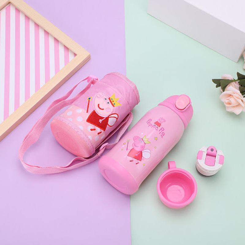 Bình Đựng Nước Học Sinh 17 Bình đựng nước học sinh Con heo Peppa