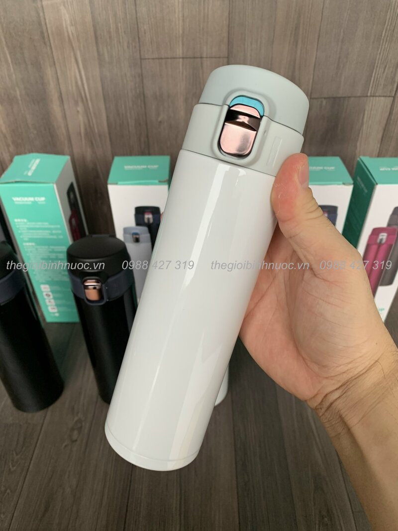 Bình đựng nước mini 12 Bình đựng nước nhỏ gọn có ống hút