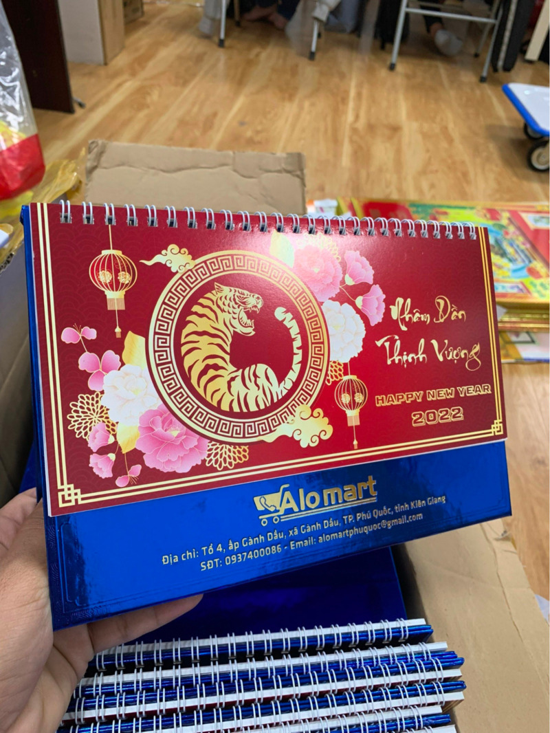 In Lịch Để Bàn Theo Yêu Cầu 8 In lịch để bàn theo yêu cầu