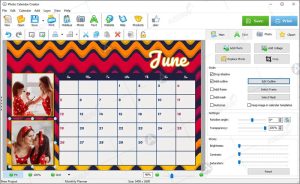 Phần mềm Photo Calendar Creator