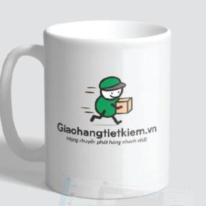 Ly sứ in logo cho doanh nghiệp, khách hàng