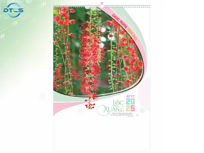 In Lịch Treo Tường 12 Tờ 9 Quy Trình In Lịch Treo Tường 12 Tờ Tại DTCS